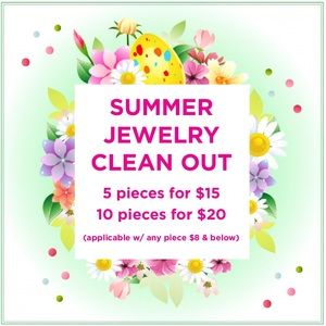 SUMMER JEWELRY CLEAN OUT